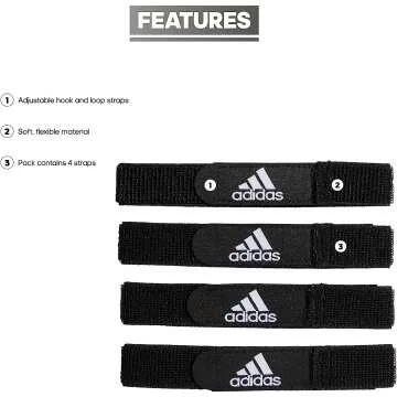 Adidas Soccer Shin Guard Strap - Adjustable and Durable