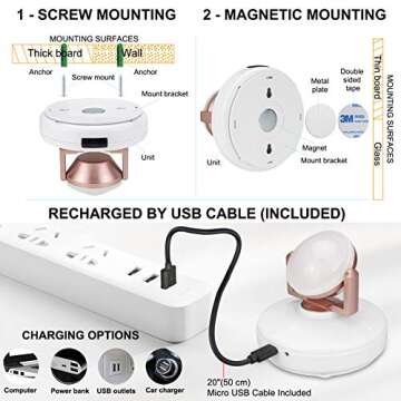 HONGUT 12 Colors Accent Light - Rechargeable Remote Control