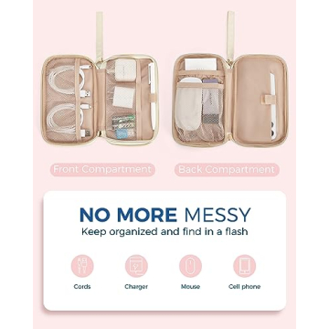 BAGSMART Cord Organizer: Travel Cable Organizer & Case