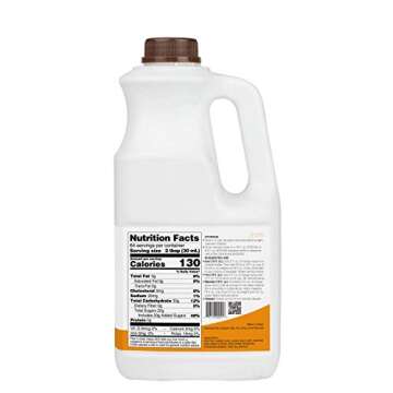 Tea Zone J1045 Mango Syrup (64oz) for Boba tea, beverages, sweets, ice cream, cocktails blending