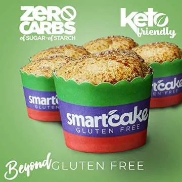 Smart Baking Company Smartcake, Sugar Free, Gluten Free, Low Carb, Keto Dessert (Cinnamon, 16 CT)