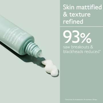 Caudalie Vinopure Oil Control Moisturizer for Acne Prone Skin, Hydrating & Mattifying Moisturizer, 1.35 Fl Oz