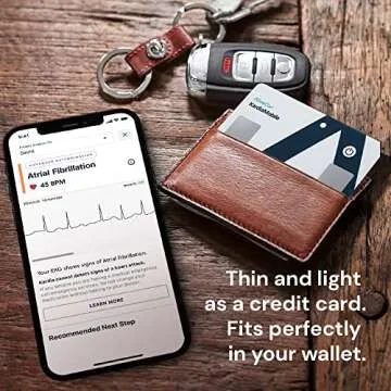 KardiaMobile Card Personal EKG Device for Heart Health