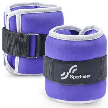 Sportneer Ankle Weights 2lb - Versatile Fitness Gear