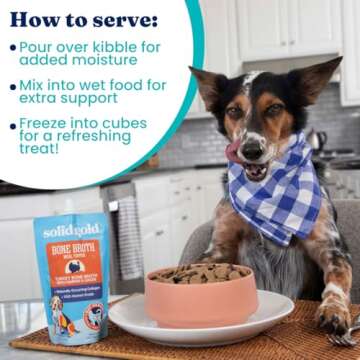 Solid Gold Turkey Bone Broth - Nutrient-Dense Dog Food Topper