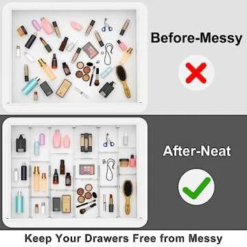 HiYZ Expandable Drawer Dividers for Ultimate Organization