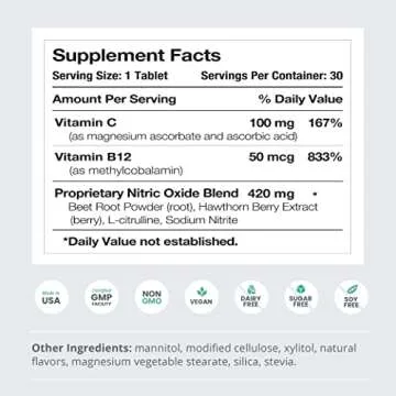 humanN Neo40 Daily Heart & Blood Circulation Supplements to Boost Nitric Oxide - Supports Blood Pres...