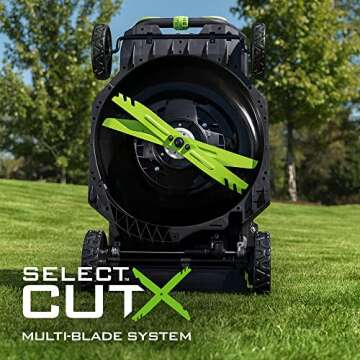 EGO POWER+ Self-Propelled Electric Lawn Mower with Battery