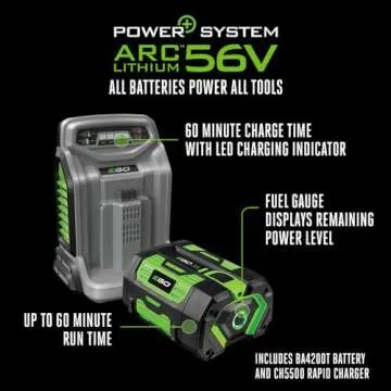 EGO POWER+ Self-Propelled Electric Lawn Mower with Battery