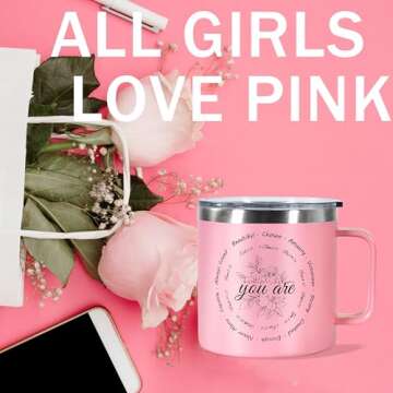 14oz Inspirational Bible Verse Mug for Faithful Women