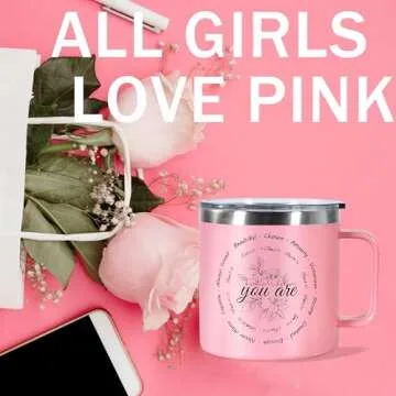 14oz Inspirational Bible Verse Mug for Faithful Women