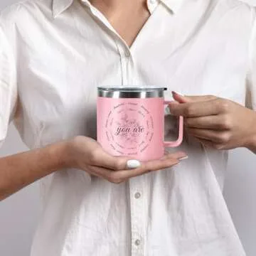 14oz Inspirational Bible Verse Mug for Faithful Women