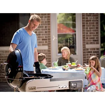 Weber Performer Deluxe Charcoal Grill with Gas Ignition