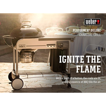 Weber Performer Deluxe Charcoal Grill with Gas Ignition