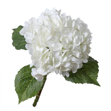 Duovlo 3pcs Hydrangea Flowers for Wedding Home Decor