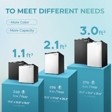 EUHOMY 1.1 Cubic Feet Mini Freezer, Countertop, Single Door Compact Upright Freezer with Reversible Door, Removable Shelves, Small freezer for Home/Dorms/Apartment/Office, New Black