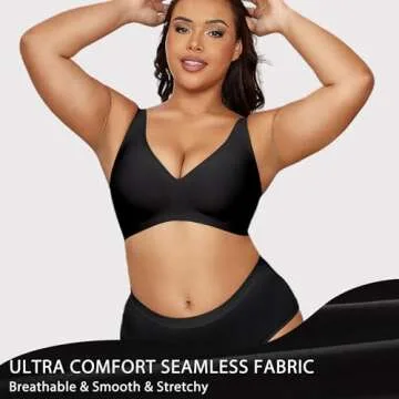Gailife Deep V Wireless Push Up Bra for Ultimate Comfort
