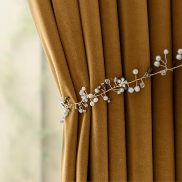Luxury Velvet Blackout Curtains for Room Darkening