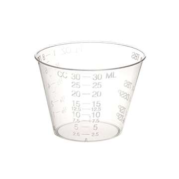 Medicine Cups (1oz) - 100 Plastic Disposable Graduated Medicine Cups from PrimeMed (100)