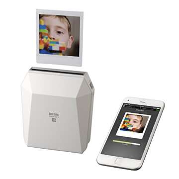 Fujifilm Instax SP-3 Color Mobile Printer - White