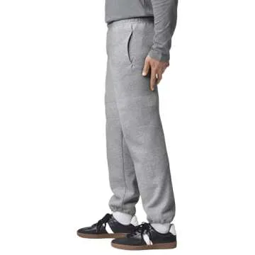 Gildan Men's Fleece Sweatpants - Sport Grey, Comfort & Style