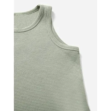 Floerns Girls 3 Piece Hoodie & Flare Pants Set Green 10Y