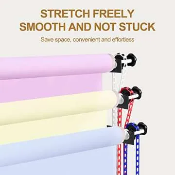 EMART Photography Backdrop Roller System for Studios