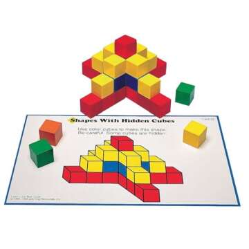 Learning Resources Creative Color Cubes - 100 Piece Set for Fine Motor Skills & Basic Math