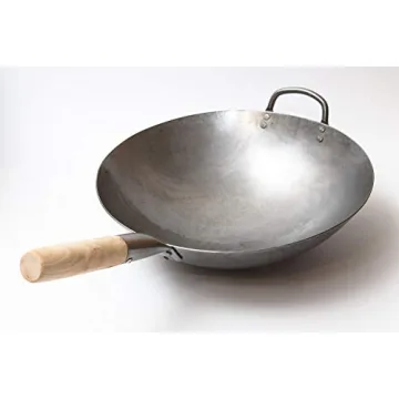 Craft Wok Traditional Hand Hammered Carbon Steel Pow Wok