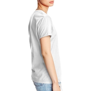 Hanes Women's Perfect-T Short Sleeve T-Shirt, White, Small