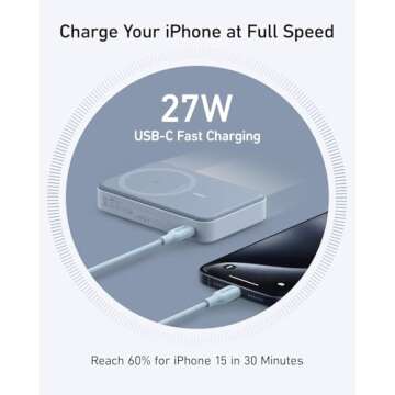 Anker MagGo Power Bank Qi2 15W Fast Charger with Stand