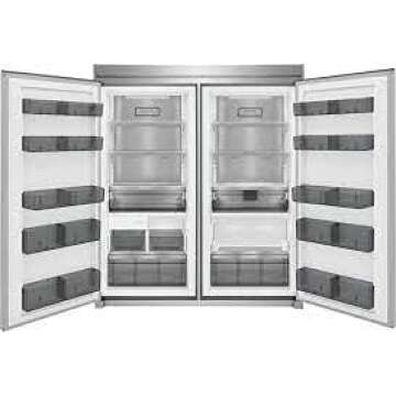 Frigidaire Professional Column Refrigerator & Freezer Set with FPFU19F8WF 33 Inch Freezer and FPRU19F8WF 33 Inch Refrigerator