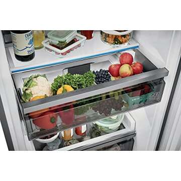 Frigidaire Professional Column Refrigerator & Freezer Set with FPFU19F8WF 33 Inch Freezer and FPRU19F8WF 33 Inch Refrigerator