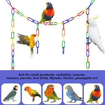 Sukh 250pcs Colorful Plastic C Clips for Pets and Crafts