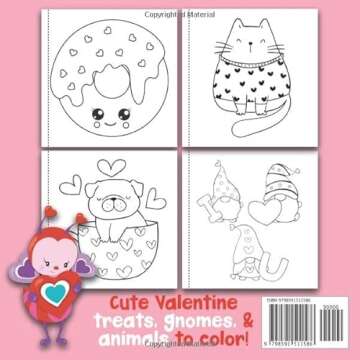 Valentine's Day Coloring Book for Preschoolers: Cute pictures for your toddler to color of Valentine...