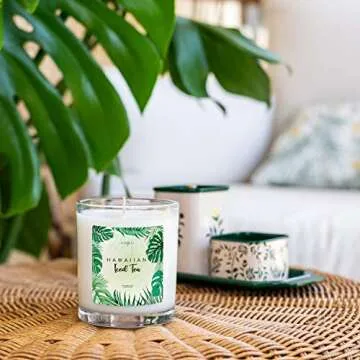 Baubles Hawaiian Iced Tea Scented Premium Candle and Jewelry Surprise | 10 oz Candle | Eco-Friendly ...