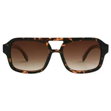 SOJOS Retro Aviator Sunglasses - Polarized Unisex Shades