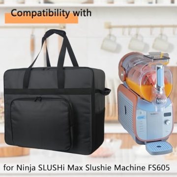 Carrying Bag for Ninja SLUSHi Max Slushie Machine, Portable Outdoor Frozen Drink Maker Travel Bag Ca...