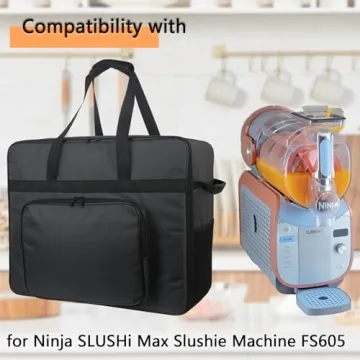 Carrying Bag for Ninja SLUSHi Max Slushie Machine, Portable Outdoor Frozen Drink Maker Travel Bag Ca...