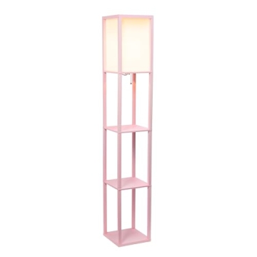 Stylish Simple Designs Shelf Floor Lamp for Cozy Spaces
