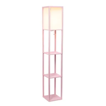 Stylish Simple Designs Shelf Floor Lamp for Cozy Spaces