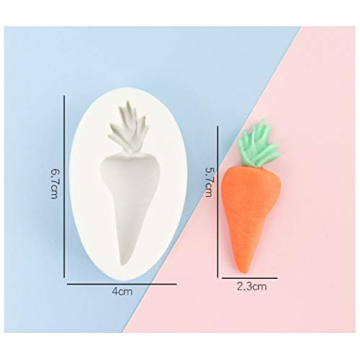 Versatile QTMY Carrot Silicone Molds for Fun Baking