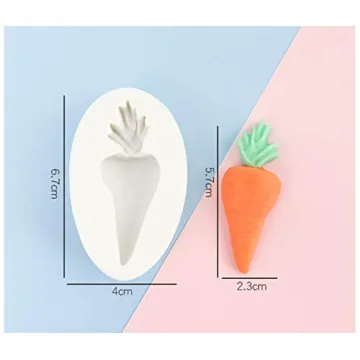 Versatile QTMY Carrot Silicone Molds for Fun Baking