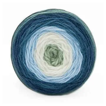 Lion Brand Yarn (1 Skein) Mandala Baby Yarn, Echo Caves, 1770 Foot (Pack of 1)