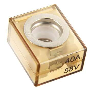 BOJACK MRBF Terminal Fuse Block - 40A Marine Rated Battery Fuse Holder