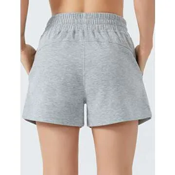 High Waisted Sweat Shorts for Women | Stylish & Comfy
