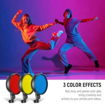 NEEWER LED Softbox Lighting Kit with 2.4G Remote, 2 Pack 48W Bi Color Continuous Photography Light 2900K-7000K, Color Filters/Stands/NP-F Battery Holder for Outdoor Video Recording, NW48 II