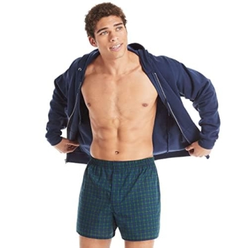 Hanes Ultimate Best Plaid Woven Boxers for Men