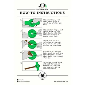 SafetyChew Bully Stick Holder for Safe Chewing