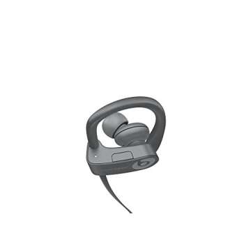 Powerbeats3 Wireless Earphones - Apple W1 Headphone Chip, Class 1 Bluetooth, 12 Hours of Listening Time, Sweat Resistant Earbuds - Asphalt Gray